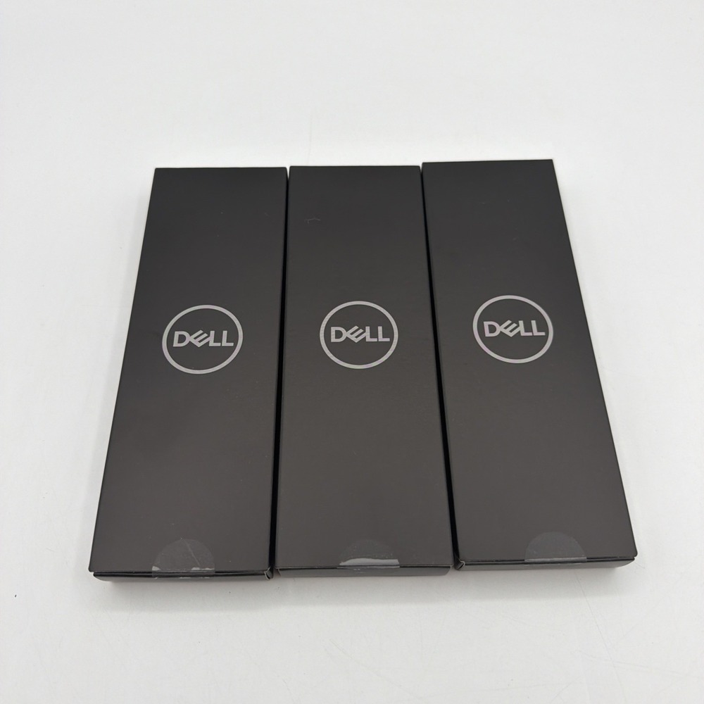 Lot Of 3 Dell PN579X Premium Bluetooth Active Pen Stylus Black